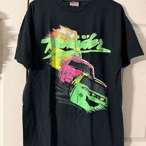 Vintage 90s Days of Thunder Tom Cruise Movie Promo T-Shirt
